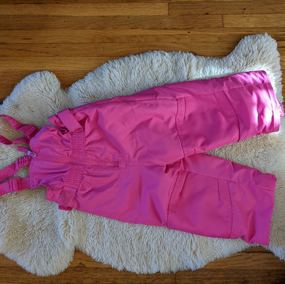 Snow Pants Jumpsuit, 18mo, Pink
